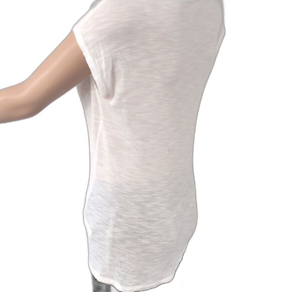 Armani Exchange White and Blue Graphic Tee Short Sleeve - Picture 2 of 8